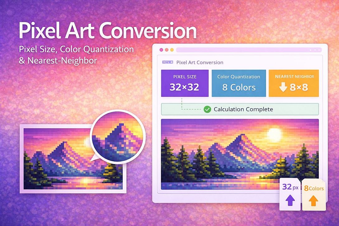 Converting Images Into Pixel Art