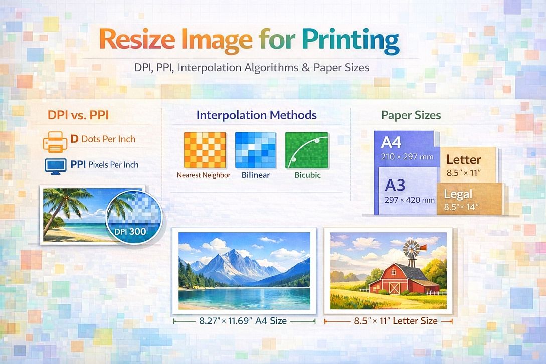 Resize Image For Printing