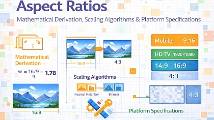 Aspect Ratios: Mathematical Derivation, Scaling Algorithms & Platform Specifications