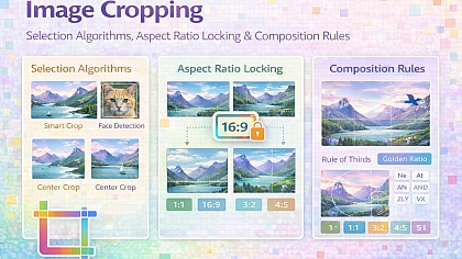 Image Cropping: Selection Algorithms, Aspect Ratio Locking & Composition Rules