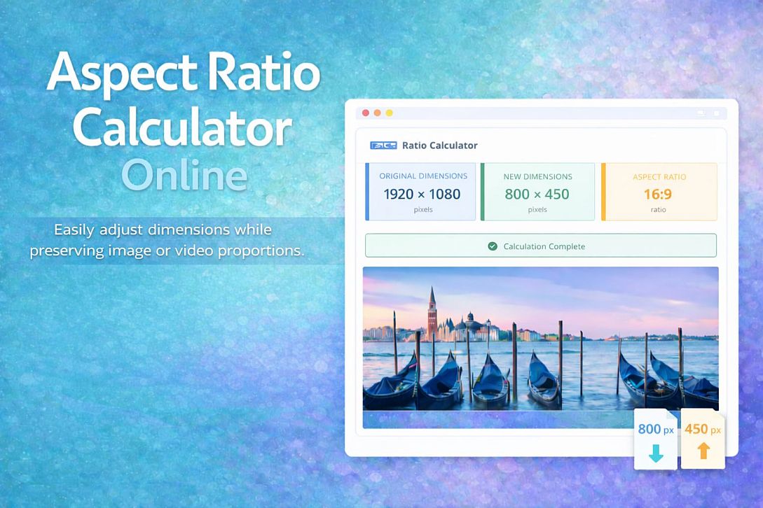 Aspect Ratio Calculator Online: Maintain Perfect Proportions