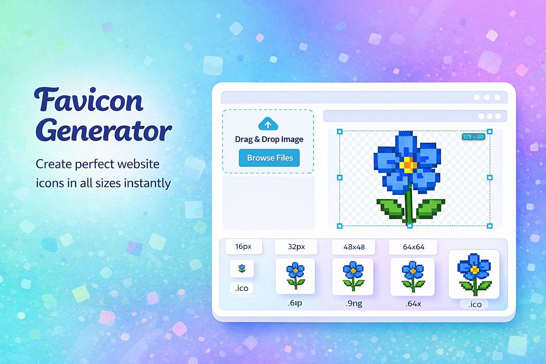 Favicon Generator Online: Create Website Icons in All Sizes