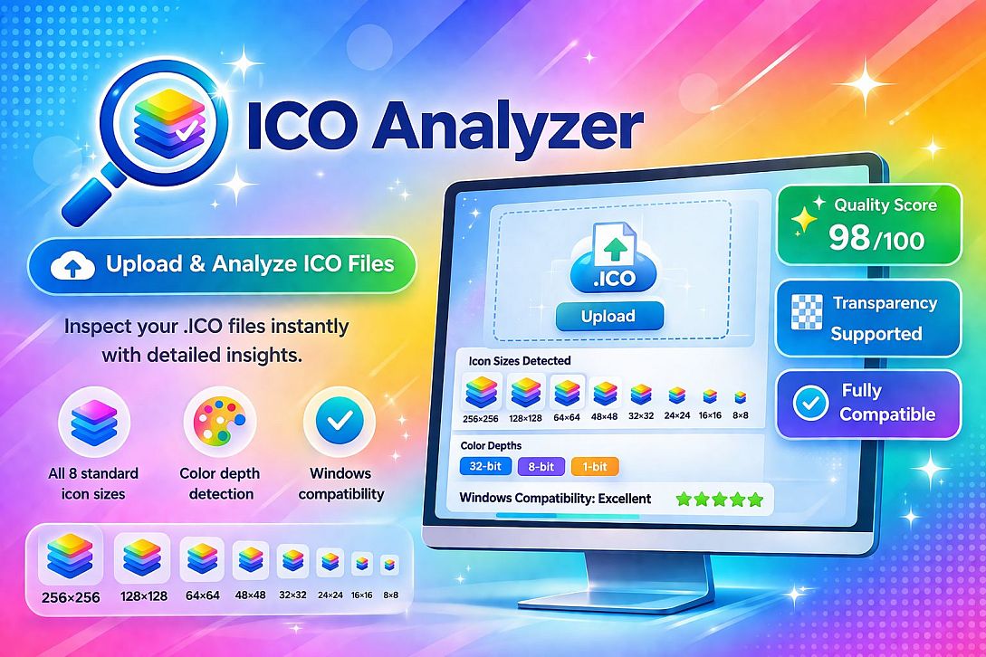 ICO Analyzer Pro: Free Favicon Inspector & Icon File Viewer