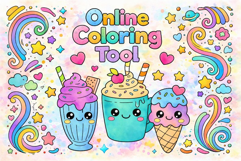 Online Colouring Tool: Free Colouring Tool for Kids & Adults