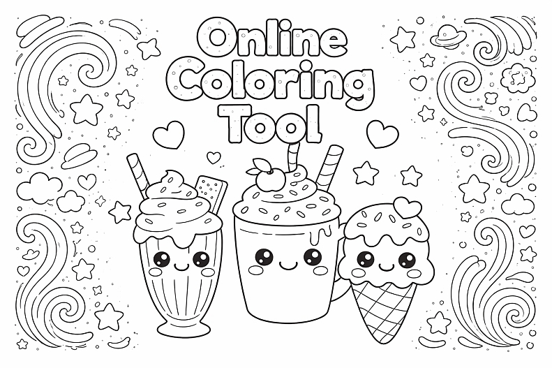 Online Colouring Tool: Free Colouring Tool for Kids & Adults
