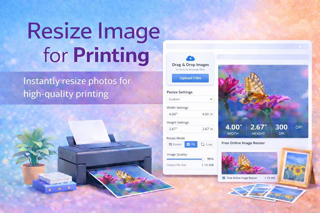 Resize Image For Printing: Get Perfect Print Size & Quality
