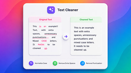 Text Cleaner Pro: Remove Extra Spaces, Line Breaks & Format