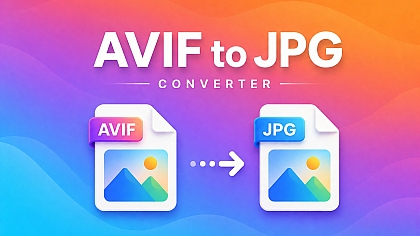 AVIF to JPG Converter