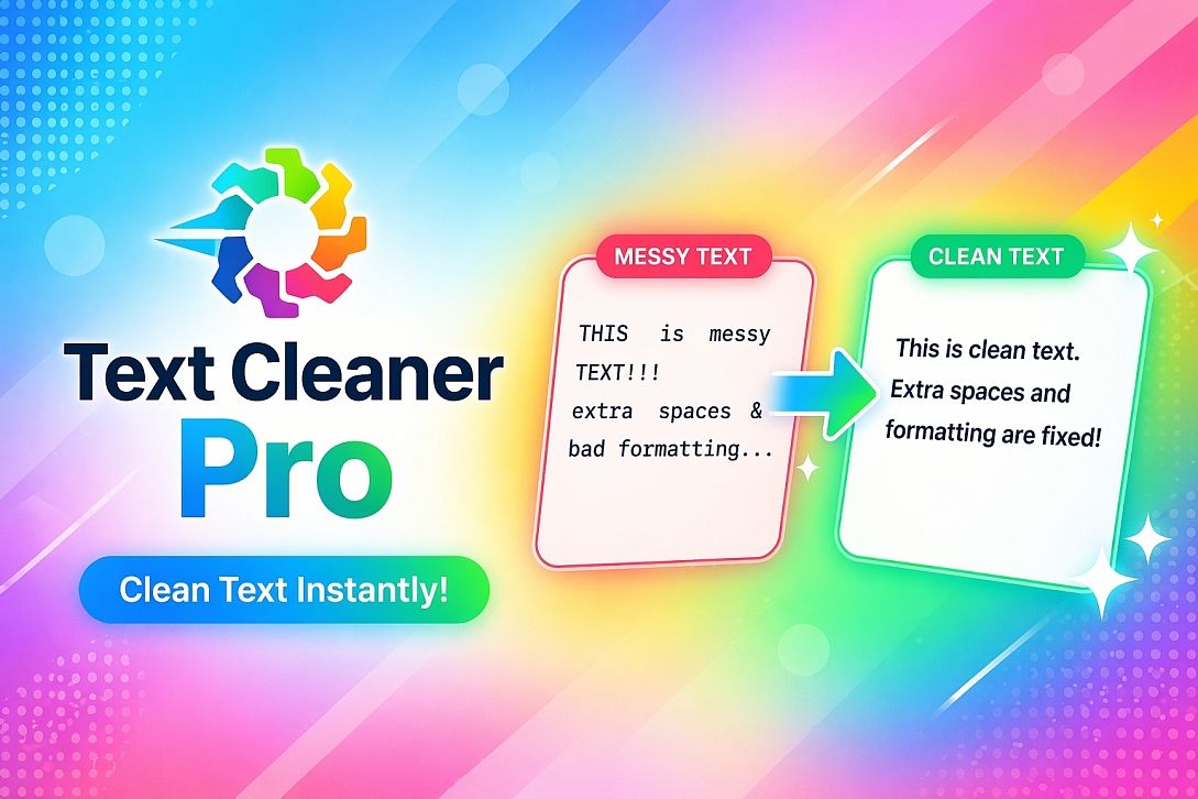 Text Cleaner Pro: Remove Extra Spaces, Line Breaks & Format